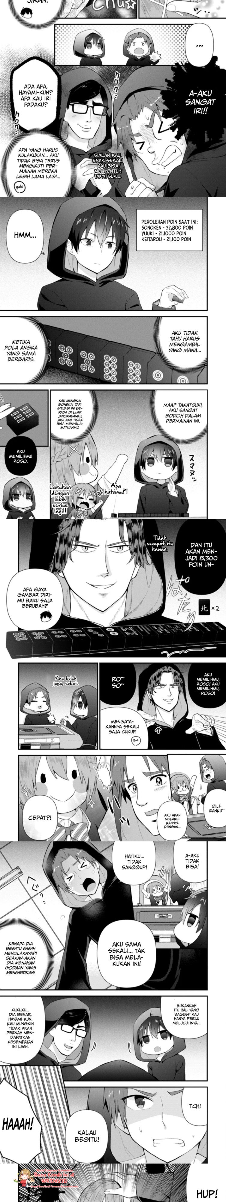 The Cute Girl Sitting Next to Me Is Trying to Make Me Fall in Love With Her as a Way to Ridicule Me, but the Tables Were Turned on Her Before She Knew It Chapter 10 Gambar 7